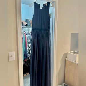 Navy blue dress